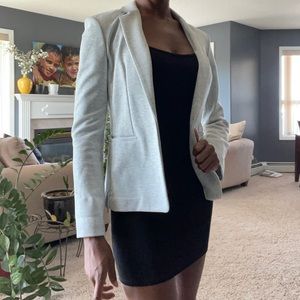 NWOT Light grey single button blazer